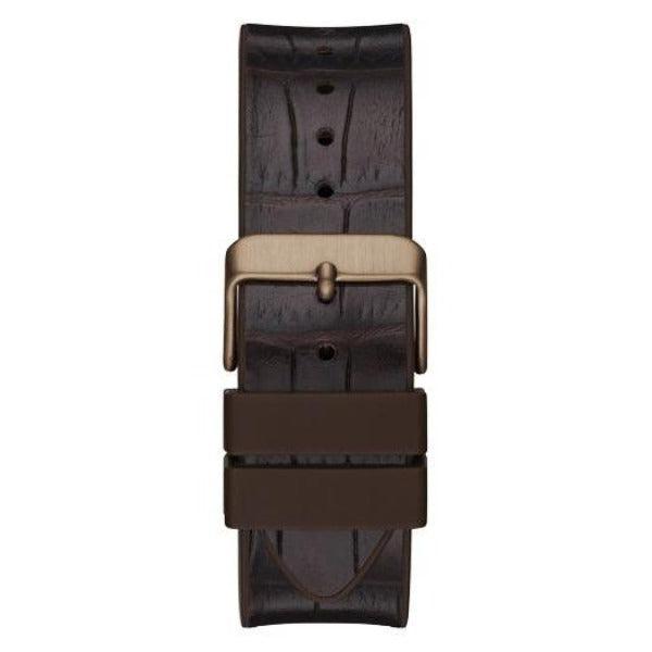  Shop Authentic Guess Phoenix Multifunction Blue Dial Brown Leather Strap Watch for Men - GW0202G2 - Luxxuri