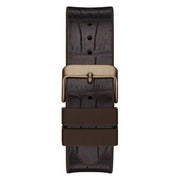  Shop Authentic Guess Phoenix Multifunction Blue Dial Brown Leather Strap Watch for Men - GW0202G2 - Luxxuri