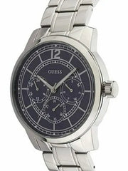  Shop Authentic Guess Horizon Chronograph Quartz Black Dial Silver Steel Strap Watch For Men - W0379G1 - Luxxuri