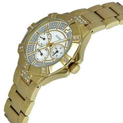  Shop Authentic Guess Vista Diamonds Gold Dial Gold Steel Strap Watch for Women - W13573L1 - Luxxuri