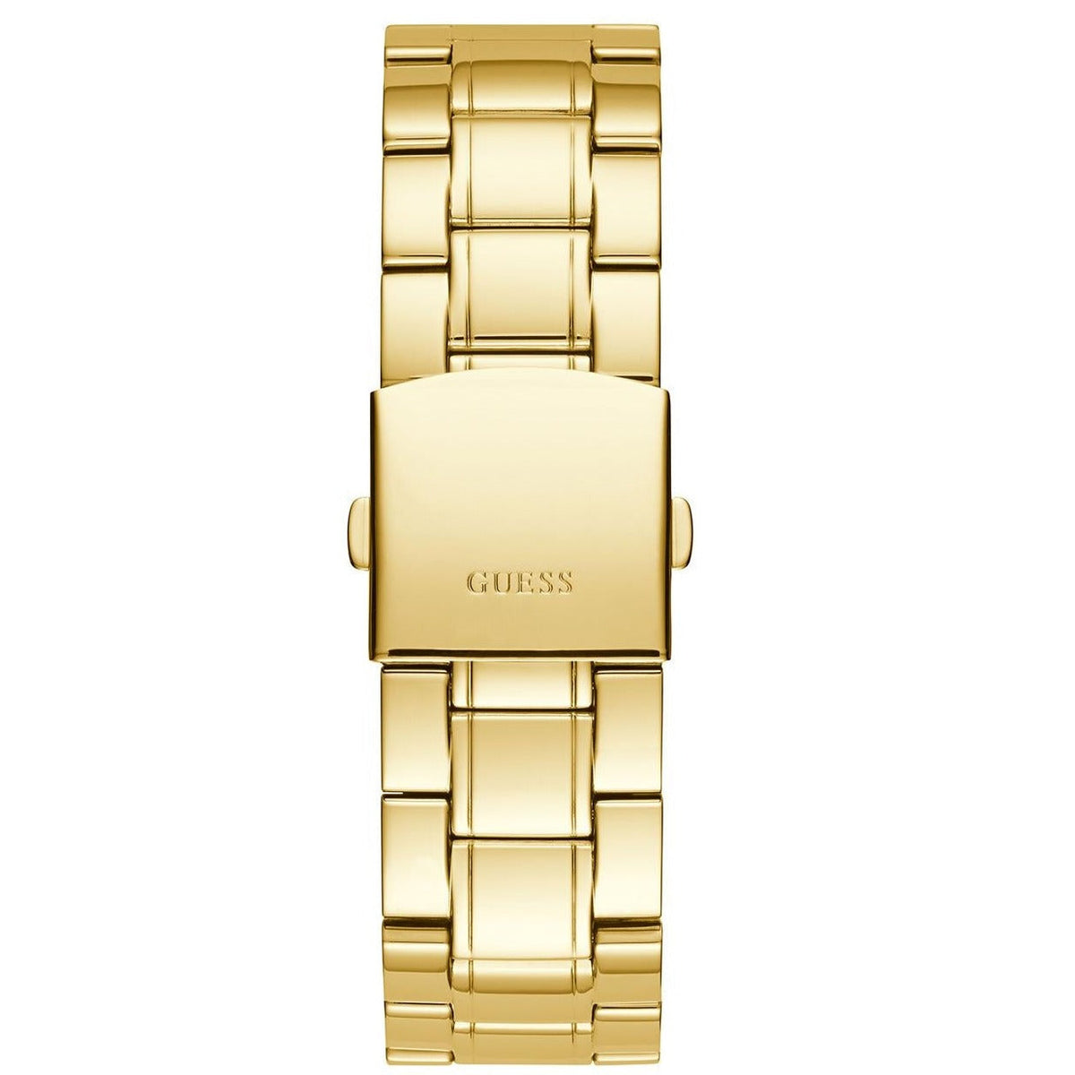  Shop Authentic Guess Hendrix Multifunction Black Dial Gold Steel Strap Watch for Men - W1309G2 - Luxxuri