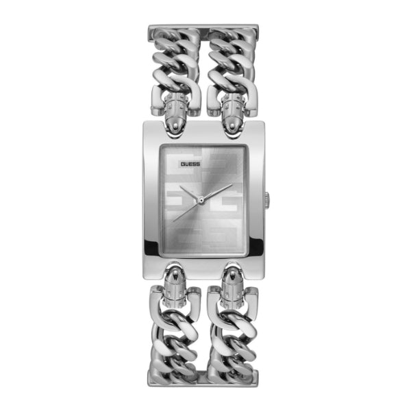  Shop Authentic Guess MOD G Diamonds Silver Dial Silver Steel Strap Watch for Women - GW0294L1 - Luxxuri