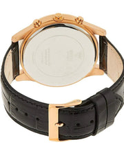  Shop Authentic Guess Delancy Quartz Silver Dial Black Leather Strap Watch For Men - W0870G2 - Luxxuri