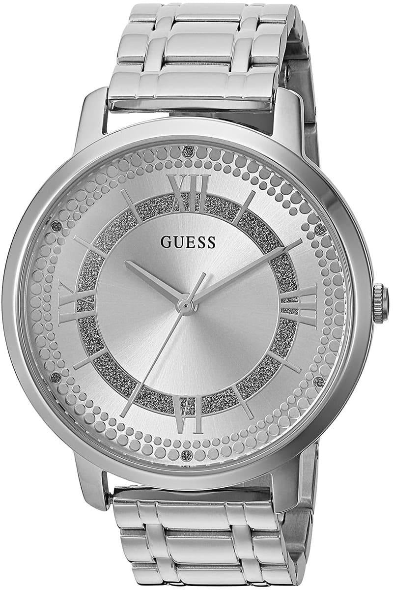  Shop Authentic Guess Montauk Silver Dial Stainless Steel Watch For Women - W0933L1 - Luxxuri