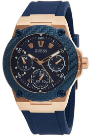  Shop Authentic Guess Zena Blue Dial Blue Silicone Strap Watch For Women - W1049L2 - Luxxuri