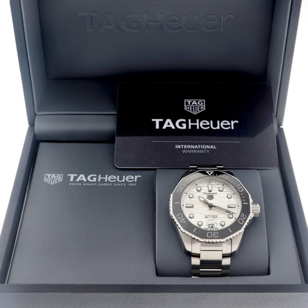  Shop Authentic Tag Heuer Aquaracer Professional 300 Automatic White Dial Silver Steel Strap Watch for Men - WBP231C.BA0626 - Luxxuri