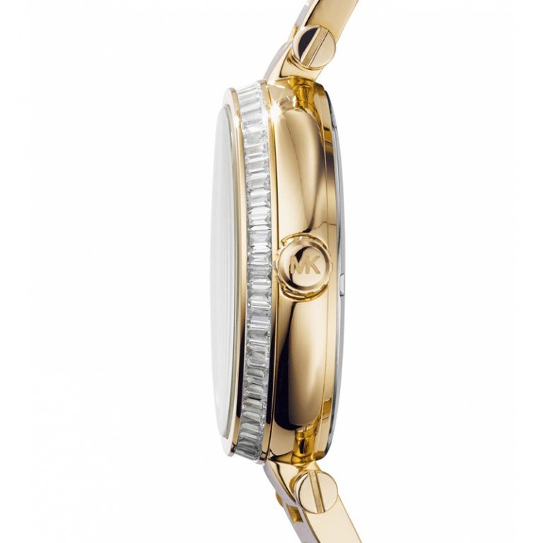  Shop Authentic Michael Kors Skylar Black Dial Gold Steel Strap Watch for Women - MK5989 - Luxxuri