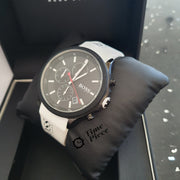  Shop Authentic Hugo Boss Velocity Black Dial White Rubber Strap Watch for Men - 1513718 - Luxxuri