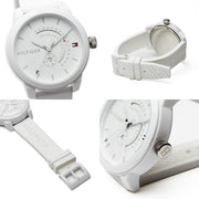 Shop Authentic Tommy Hilfiger Denim Analog White Dial White Rubber Strap Watch for Men - 1791481 - Luxxuri