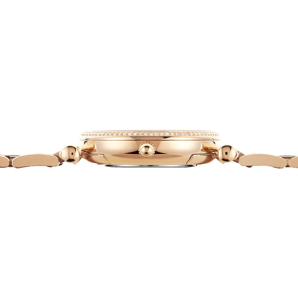  Shop Authentic Fossil Carlie Rose Gold Dial Rose Gold Steel Strap Watch for Women - ES4301 - Luxxuri