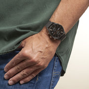  Shop Authentic Hugo Boss Associate Black Dial Black Mesh Bracelet Watch for Men - 1513811 - Luxxuri