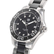  Shop Authentic Tag Heuer Aquaracer Quartz Black Dial Two Tone Steel Strap Watch for Women - WAY131C.BA0913 - Luxxuri