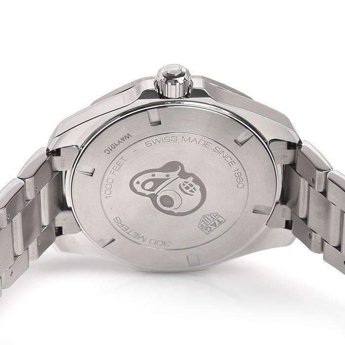  Shop Authentic Tag Heuer Aquaracer Blue Dial Silver Steel Strap Watch for Men - WAY101C.BA0746 - Luxxuri