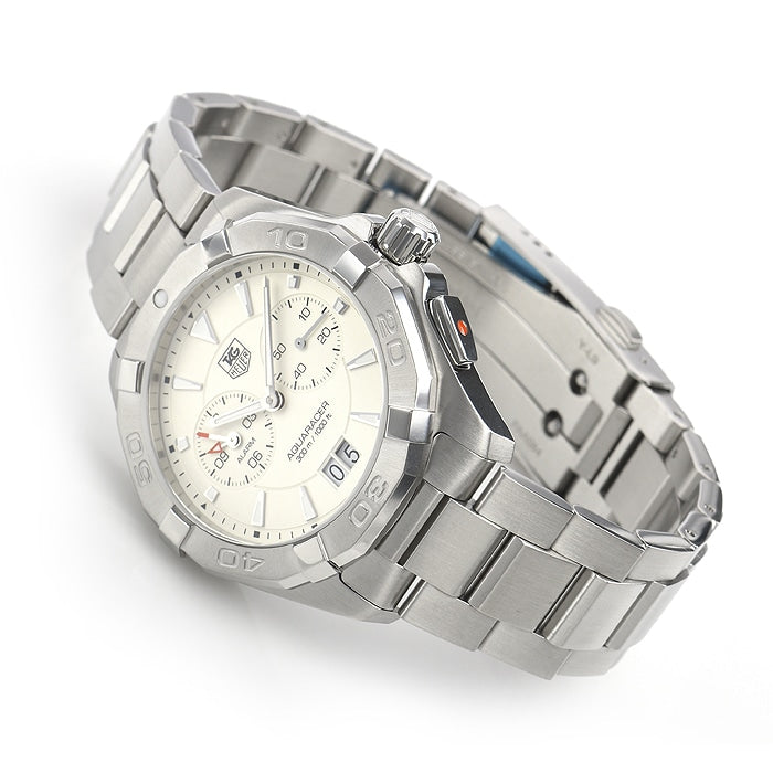  Shop Authentic Tag Heuer Aquaracer White Dial Watch for Men - WAY111Y.BA0928 - Luxxuri