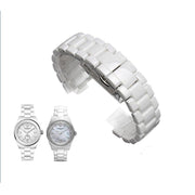  Shop Authentic Emporio Armani Ceramica White Mother of Pearl Dial Stainless Steel Strap Watch For Women - AR1426 - Luxxuri