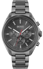  Shop Authentic Hugo Boss Distinct Grey Dial Gren Steel Strap Watch for Men - 1513858 - Luxxuri