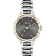  Shop Authentic Hugo Boss Signature Grey Dial Silver Steel Strap Watch for Men - 1502569 - Luxxuri