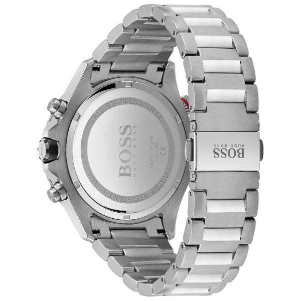  Shop Authentic Hugo Boss Supernova Chronograph Black Dial Silver Steel Strap Watch for Men - 1513359 - Luxxuri