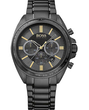  Shop Authentic Hugo Boss Driver Black Dial Black Steel Strap Watch for Men - 1513277 - Luxxuri