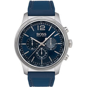  Shop Authentic Hugo Boss Professional Chronograph Blue Dial Blue Silicone Strap Watch for Men - 1513526 - Luxxuri