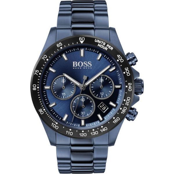 Shop Authentic Hugo Boss Hero Sport Lux Blue Dial Blue Steel Strap Watch for Men - 1513758 - Luxxuri