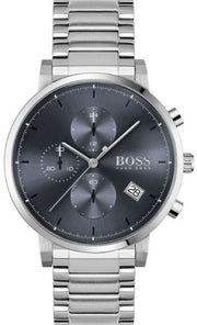  Shop Authentic Hugo Boss Integrity Blue Dial Silver Steel Strap Watch for Men - 1513779 - Luxxuri