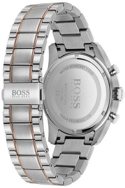  Shop Authentic Hugo Boss Skymaster Grey Dial Two Tone Steel Strap Watch for Men - 1513789 - Luxxuri
