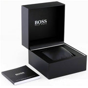  Shop Authentic Hugo Boss Troper Chronograph Black Dial Brown Leather Strap Watch For Men - 1514100 - Luxxuri