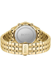  Shop Authentic Hugo Boss Associate Blue Dial Gold Steel Strap Watch for Men - 1513841 - Luxxuri