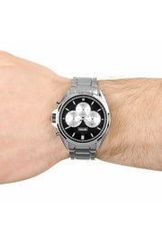  Shop Authentic Hugo Boss Driver Black Dial Silver Steel Strap Watch for Men - 1512883 - Luxxuri