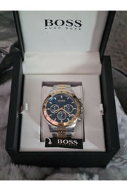  Shop Authentic Hugo Boss Hero Blue Dial Two Tone Steel Strap Watch for Men - 1513767 - Luxxuri