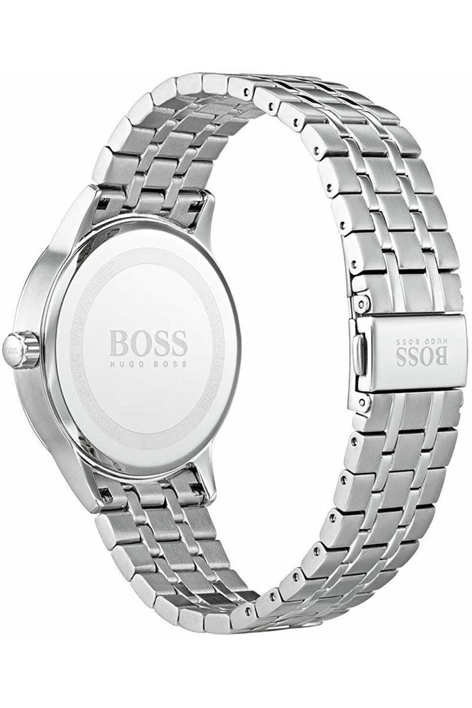  Shop Authentic Hugo Boss Officer Chronograph Blue Dial Silver Steel Strap Watch for Men - 1513615 - Luxxuri