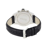  Shop Authentic Hugo Boss Ikon Grey Dial Black Leather Strap Watch for Men - 1513177 - Luxxuri