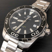  Shop Authentic Tag Heuer Aquaracer Black Dial Watch for Men - WAY111A.BA0928 - Luxxuri