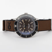  Shop Authentic Breitling Superocean Heritage '57 Outerknown Brown Dial Brown NATO Strap Watch for Men - A103703A1Q1W1 - Luxxuri
