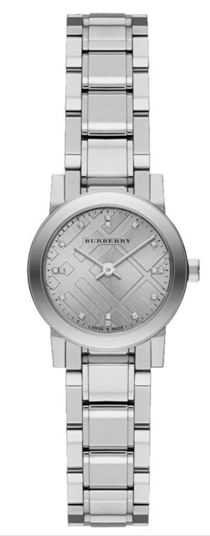  Shop Authentic Burberry The City Silver Dial Silver Steel Strap Watch for Women - BU9213 - Luxxuri