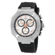  Shop Authentic Tissot T Race Chronograph White Dial Black Rubber Strap Watch For Men - T141.417.17.011.00 - Luxxuri