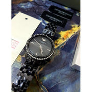  Shop Authentic Emporio Armani Ceramica Crystals Black Dial Black Ceramic Strap Watch For Women - AR1478 - Luxxuri