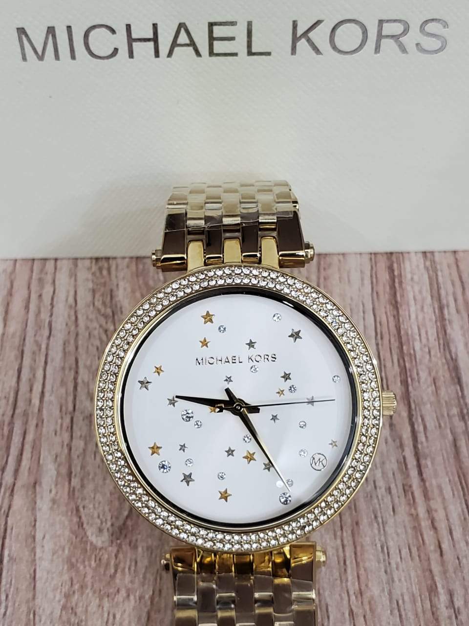  Shop Authentic Michael Kors Darci White Dial Gold Steel Strap Watch for Women - MK3727 - Luxxuri