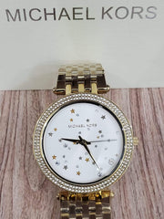  Shop Authentic Michael Kors Darci White Dial Gold Steel Strap Watch for Women - MK3727 - Luxxuri