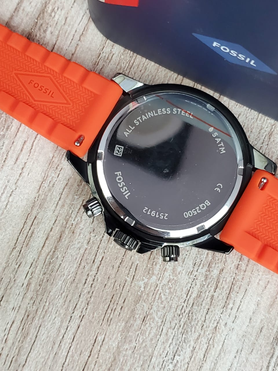  Shop Authentic Michael Kors Dylan Chronograph Grey Dial Orange Rubber Strap Watch for Men - MK8296 - Luxxuri