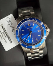  Shop Authentic Movado Series 800 Blue Dial Silver Steel Strap Watch For Men - 2600137 - Luxxuri