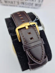  Shop Authentic Fossil Neutra Chronograph Brown Dial Brown Leather Strap Watch for Men - FS5763 - Luxxuri