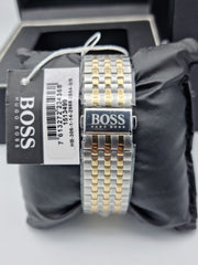  Shop Authentic Hugo Boss Navigator White Dial Two Tone Steel Strap Watch for Men - 1513499 - Luxxuri
