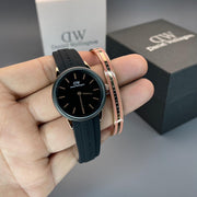  Shop Authentic Daniel Wellington Iconic Motion Black Dial Black Rubber Strap Watch For Men - DW00100425 - Luxxuri