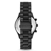  Shop Authentic Michael Kors Wren Chronograph Gold Dial Black Steel Strap Watch for Women - MK5961 - Luxxuri