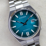  Shop Authentic Citizen Tsuyosa Automatic Blue Dial Silver Steel Strap Watch For Men - NJ0151-88X - Luxxuri