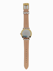  Shop Authentic Michael Kors Pyper Quartz Silver Dial White Leather Strap Watch For Women - MK2858 - Luxxuri