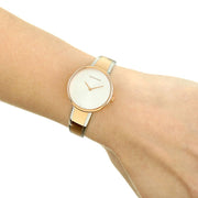  Shop Authentic Calvin Klein Seduce Silver Dial Two Tone Steel Strap Watch for Women - K4E2N61Y - Luxxuri
