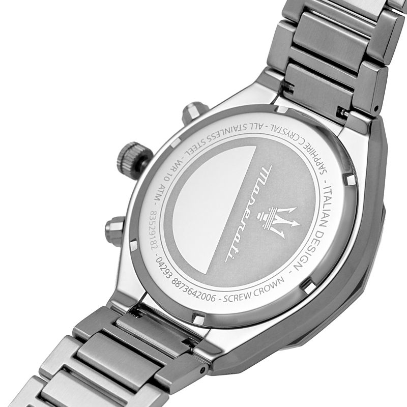  Shop Authentic Maserati Stile Blue Dial Silver Steel Strap Watch For Men - R8873642006 - Luxxuri